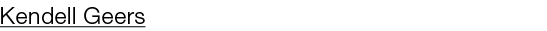 Kendell Geers 