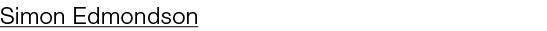 Simon Edmondson 