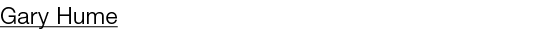 Gary Hume 