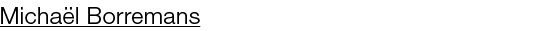 Michaël Borremans 