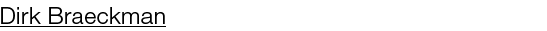 Dirk Braeckman 