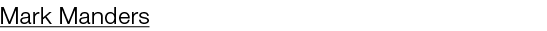 Mark Manders 