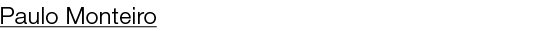 Paulo Monteiro 